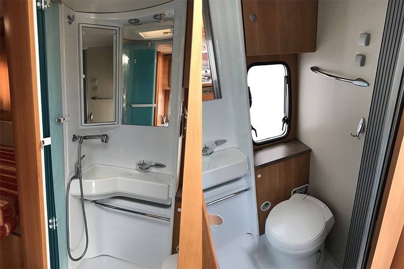 rénovation salle de bain du camping-car 