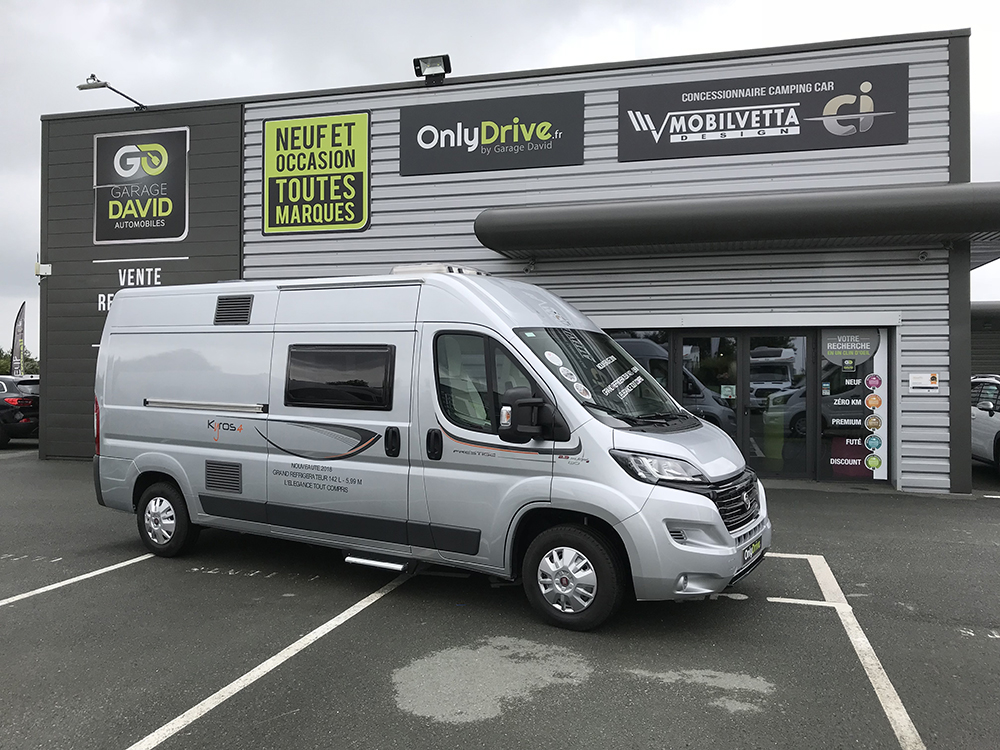 Vente et location Fourgon aménagé Ci Kyros 4 Prestige 2018 au Garage David à Saint Fulgent en Vendée