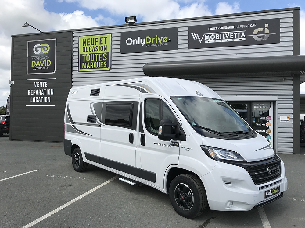 Vente et location Fourgon Aménagé CI Kyros 5 Expérience White Edition 2018 au Garage David à Saint Fulgent en Vendée