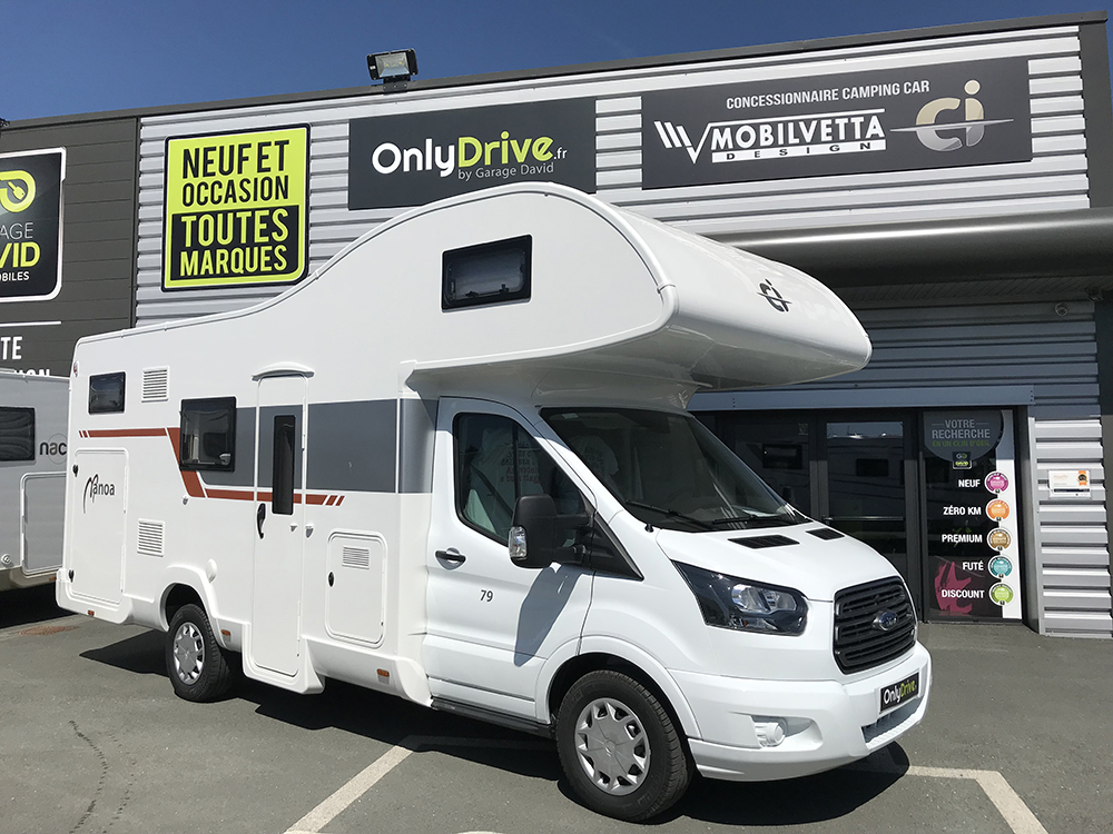 Vente et location Camping-car Capucine CI modèle Manoa 79 - 2018 au Garage David à Saint Fulgent en Vendée
