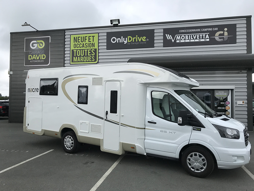 Vente et location Camping-car Profilé CI Nacre 65 XT 2018 au Garage David à Saint Fulgent en Vendée